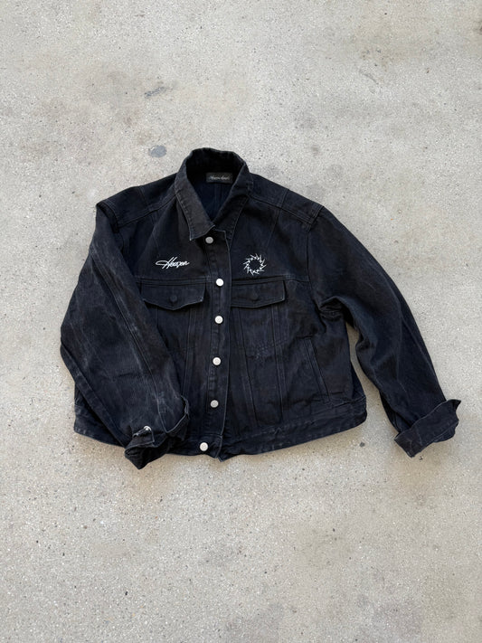 CORE JACKET — CHARCOAL BLACK