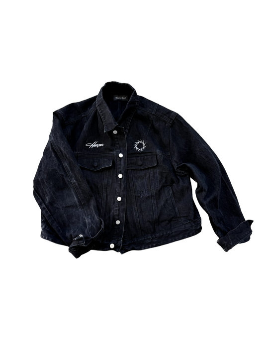 CORE JACKET — CHARCOAL BLACK