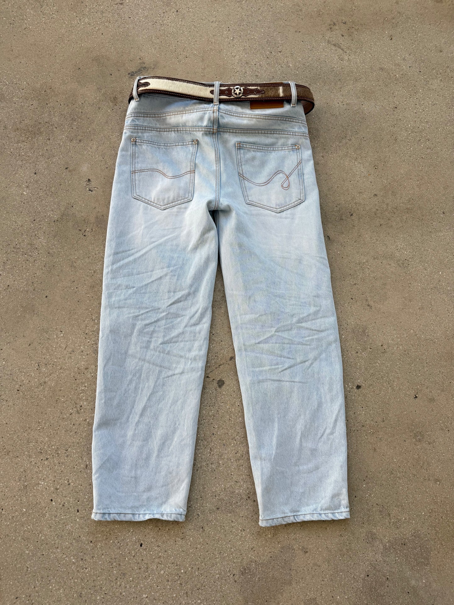 STREET CUT DENIM — BLUE WASH