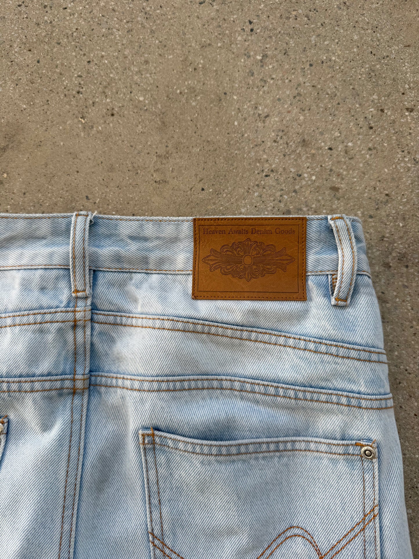 STREET CUT DENIM — BLUE WASH
