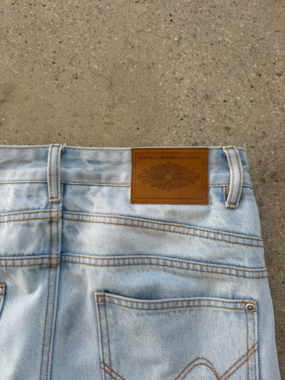 STREET CUT DENIM — BLUE WASH