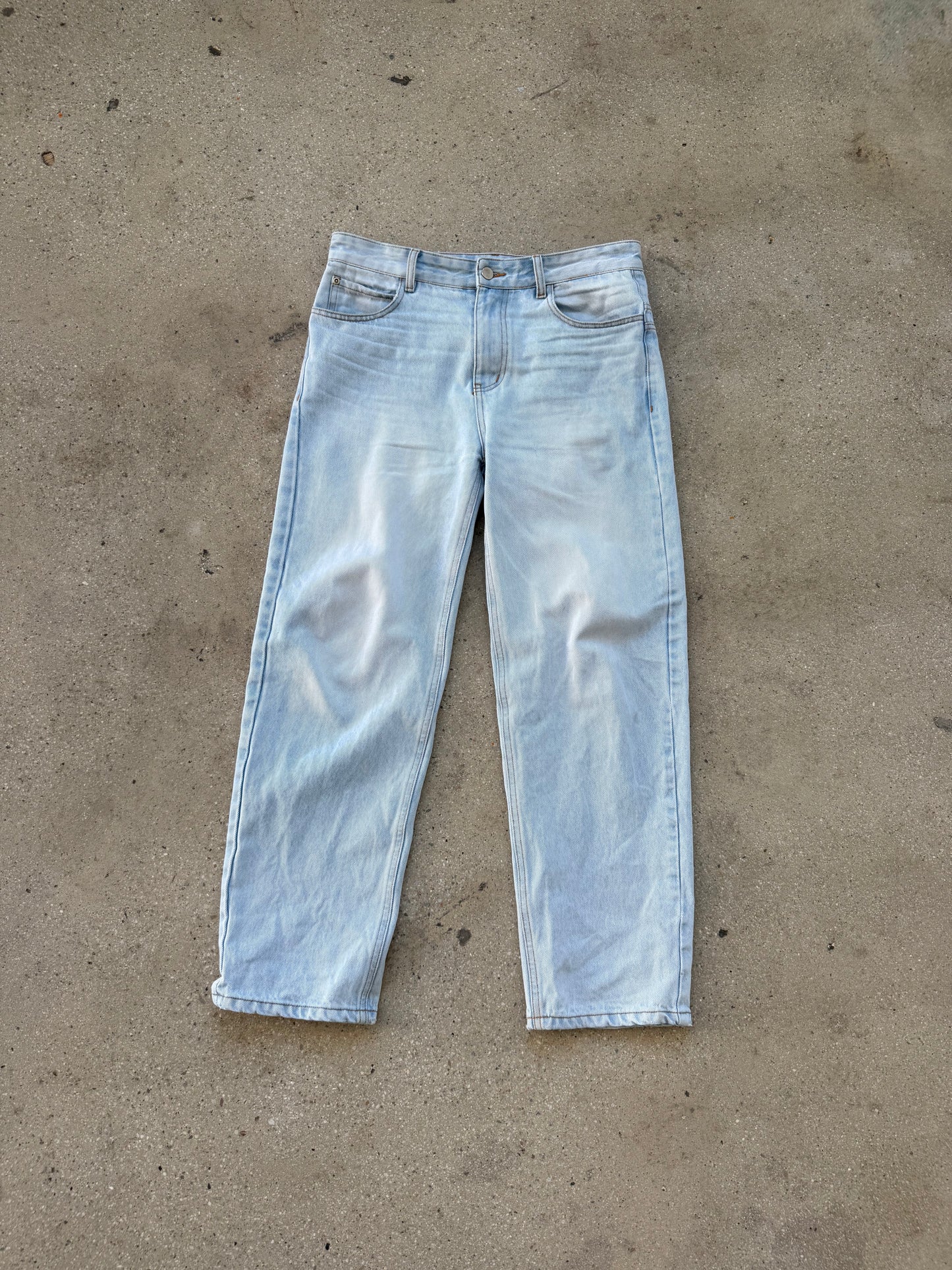 STREET CUT DENIM — BLUE WASH