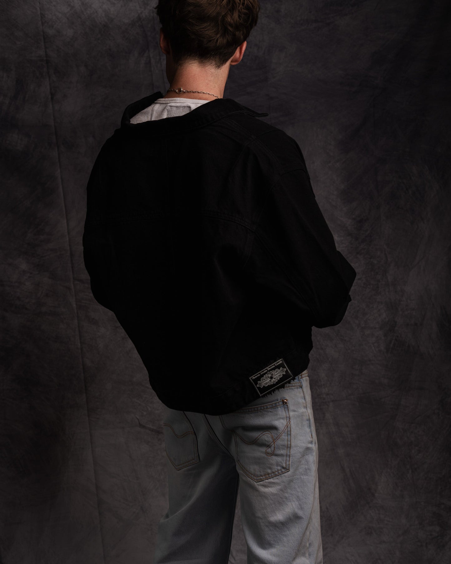 CORE JACKET — CHARCOAL BLACK