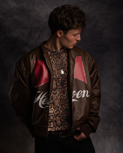 1908 LEATHER BOMBER