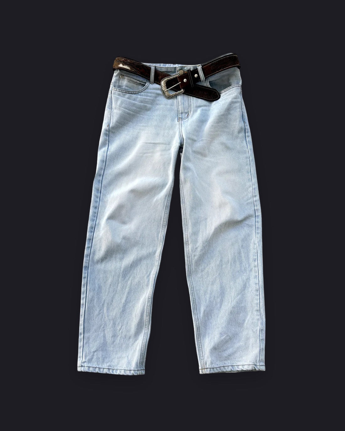 STREET CUT DENIM — BLUE WASH