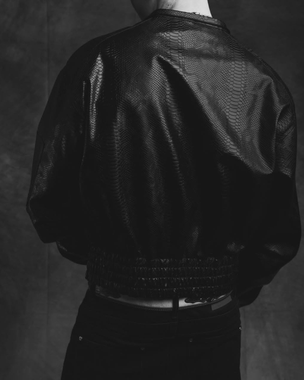 Heaven Awaits craftsmanship jacket back detail
